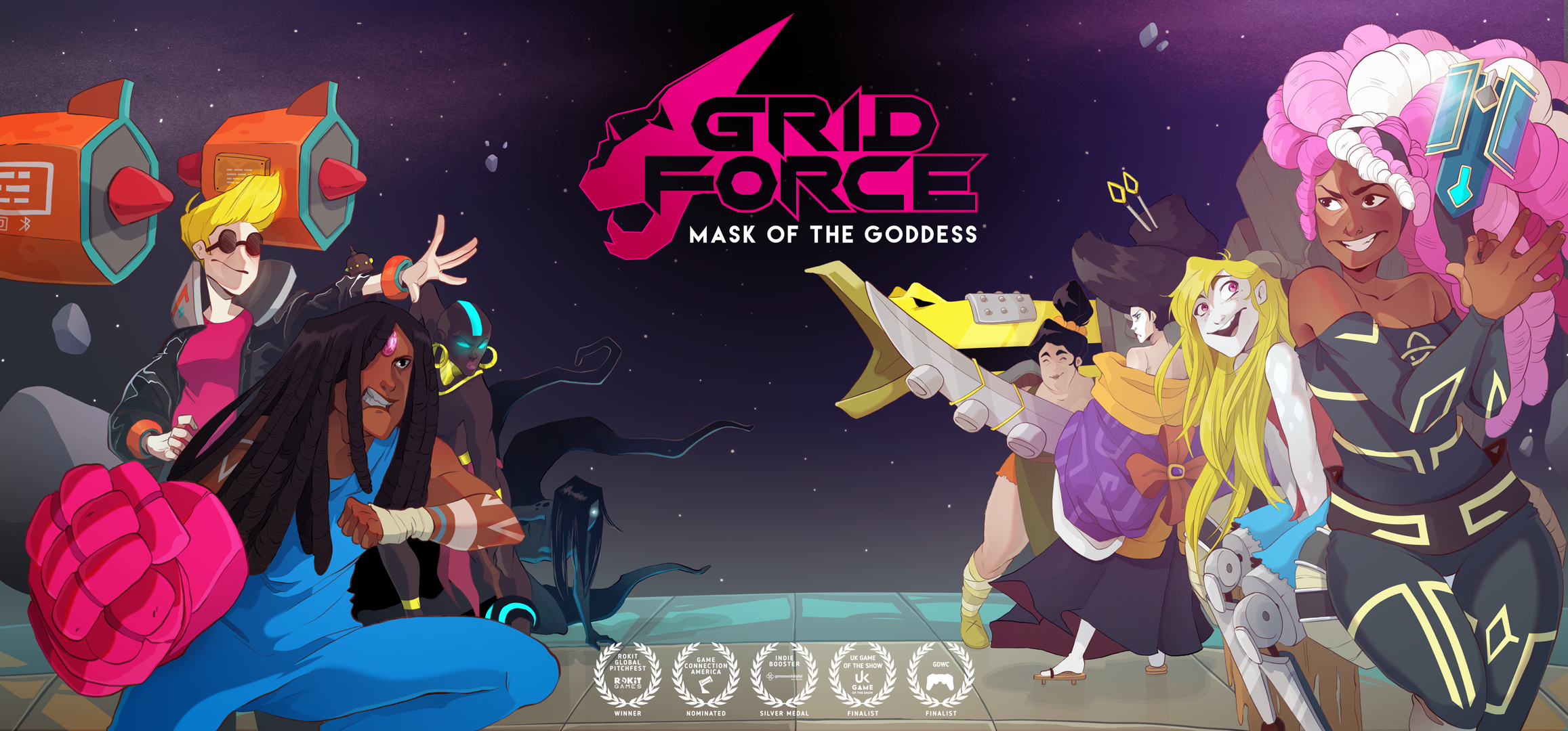 Grid Force - Mask Of The Goddess Poster.png